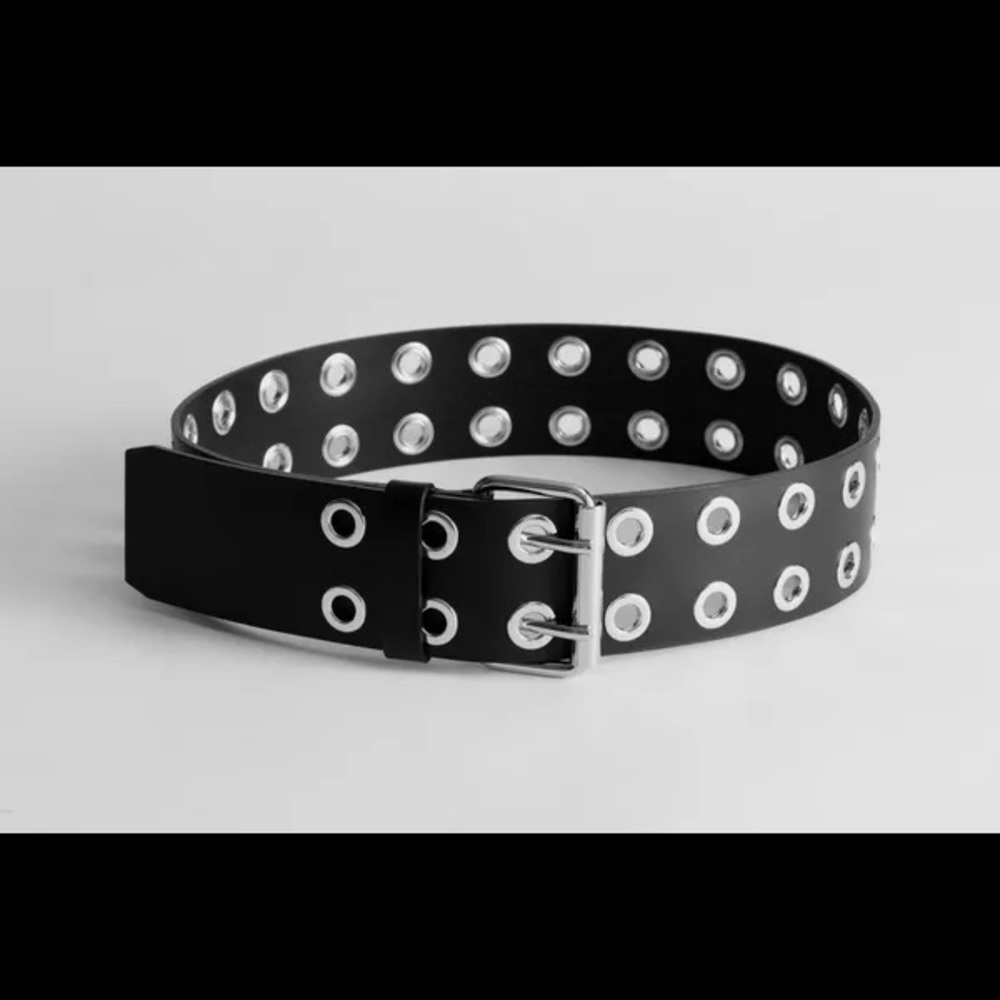 & other stories double grommet belt